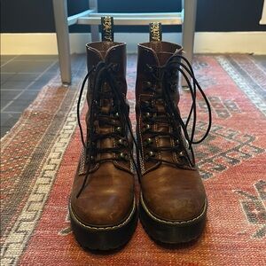 Dr. Martens Brown Leather Boots
